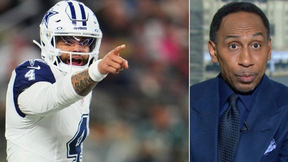 Stephen A. tells Dak's brother to 'shut the hell up'