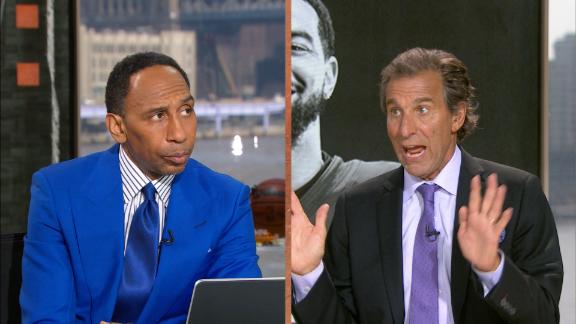 Stephen A. and Mad Dog at odds over Justin Fields and the Bears
