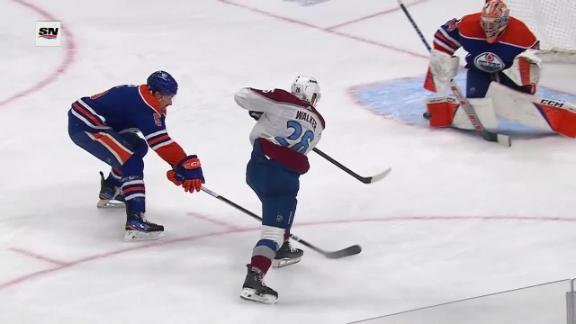 Lehkonen scores last-second goal to lift Avalanche over Oilers 3-2 in OT, Sports