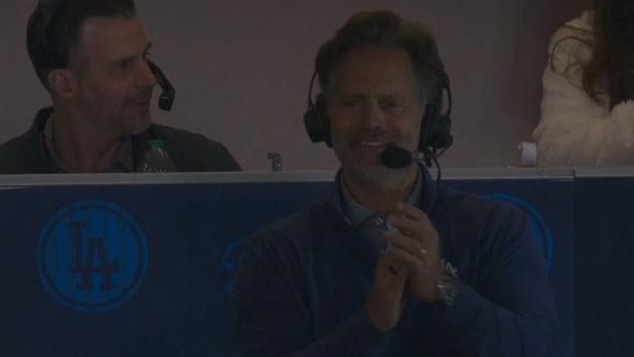 Jared Karros strikes out Jo Adell with his dad on the call