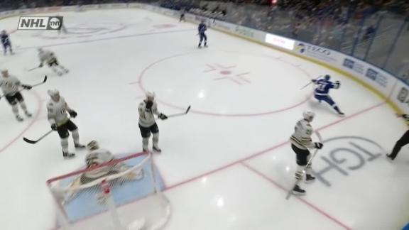 Brayden Point scores, Andrei Vasilevskiy stops 23 and the surging Lightning beat the Bruins 3-1