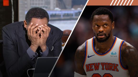 Stephen A. is distraught over Julius Randle's season-ending surgery