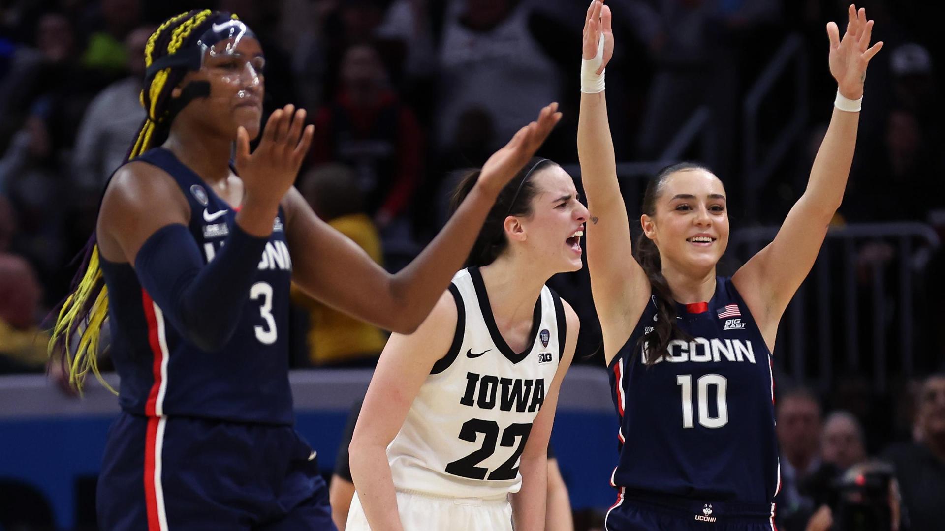 Iowa 71-69 UConn (Apr 5, 2024) Final Score - ESPN