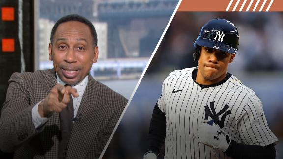 Stephen A. loves Juan Soto in pinstripes: 'He ain't leaving!'