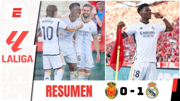 El Real Madrid mantiene su racha ganadora y vence al Mallorca 1-0 en LaLiga