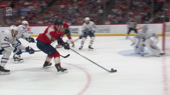 Sam Reinhart's 56th goal of the season gives Panthers the lead
