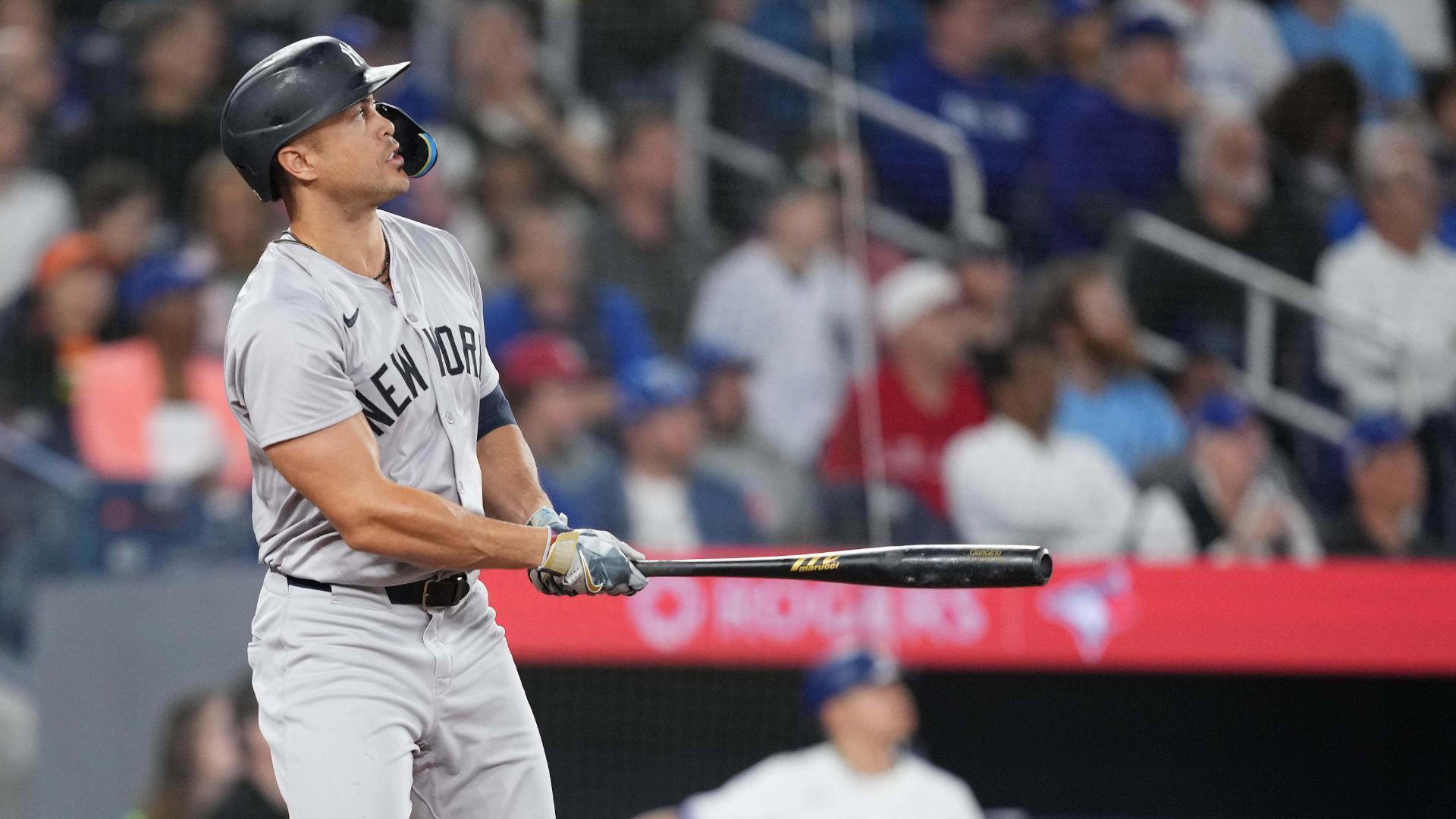 Judge hits the tiebreaking single in 9th as Yankees rally to avoid sweep with 6-4 win over Blue Jays