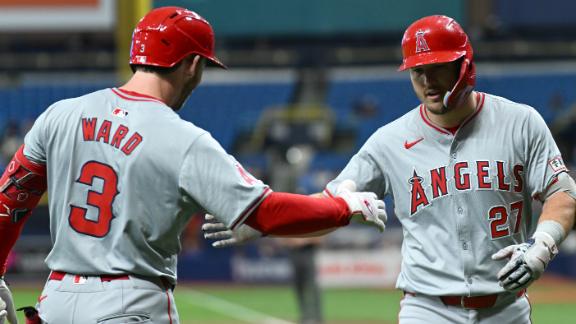 RBI singles by Anthony Rendon and Taylor Ward in the 9th inning lead Angels beat past Rays 5-4