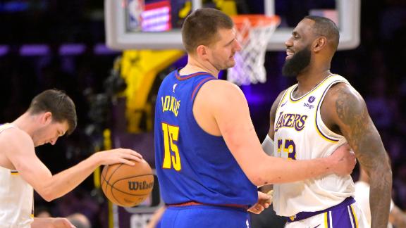 Davis and the Lakers visit Denver to begin playoffs