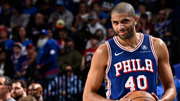 Batum's 3-point shooting helps 76ers top Heat, advance to face Knicks