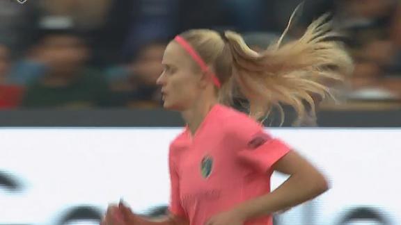 Tyler Lussi pulls one back for North Carolina Courage