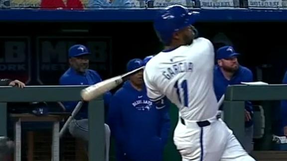 Maikel Garcia launches 2-run homer to breathe life into Royals
