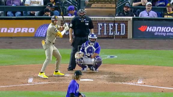 Cease allows 1 hit over 7 innings to pitch Padres past scuffling Rockies 3-1 at Coors Field
