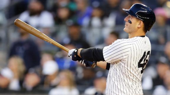 Rizzo s 2-run homer in 4-run first leads Yankees over Athletics 4-3