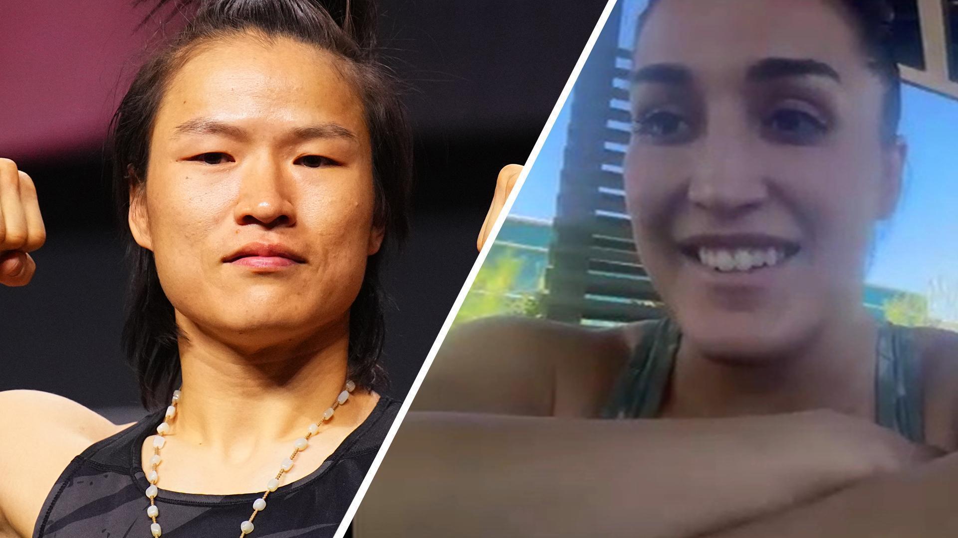 Why Tatiana Suarez believes she is a better grappler than Zhang Weili