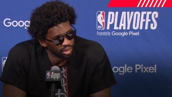 Embiid is going to 'keep fighting' despite case of Bell's palsy