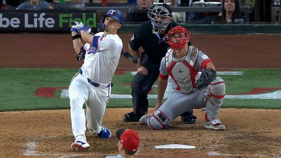 Wendzel and Seager's back-to-back HRs pull the Rangers closer