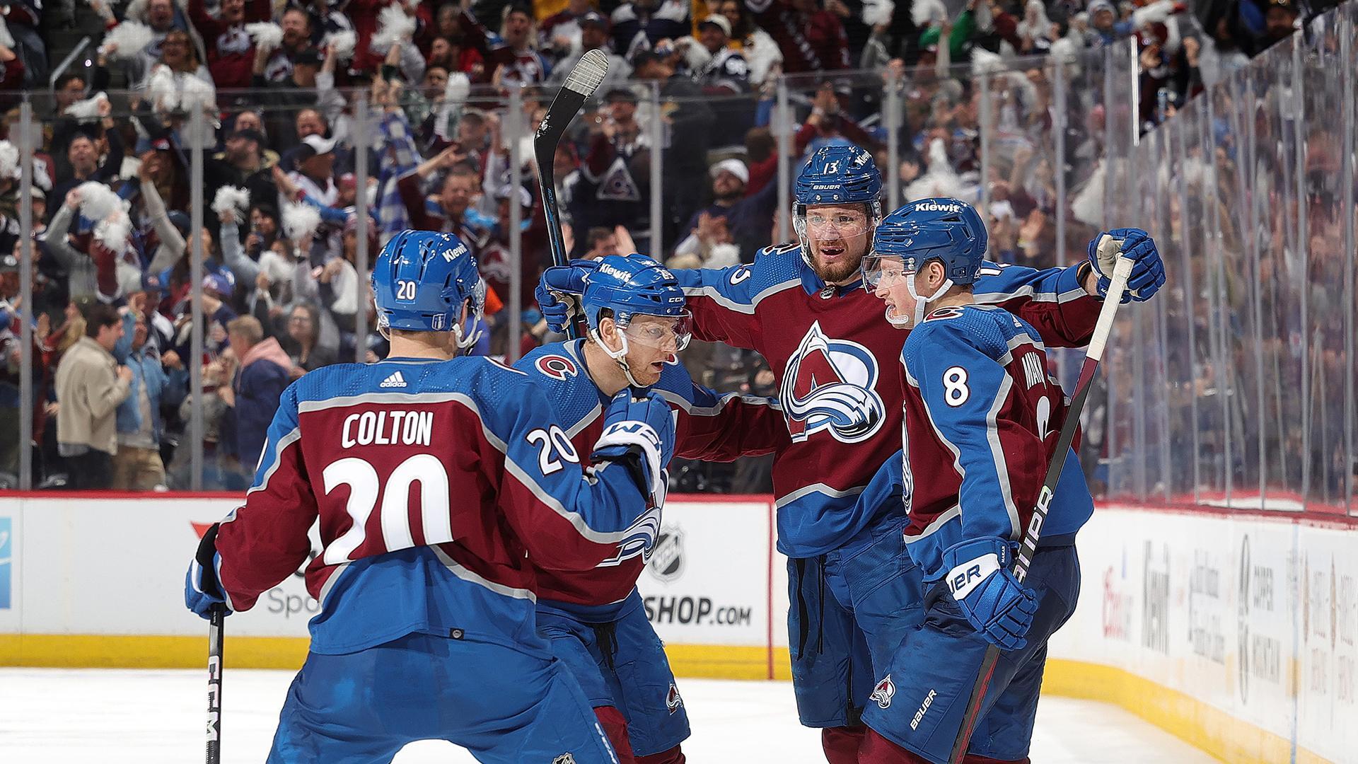 MacKinnon  Nichushkin lead 5-goal outburst in 3rd period  Avs rally for 6-2 win over Jets in Game 3