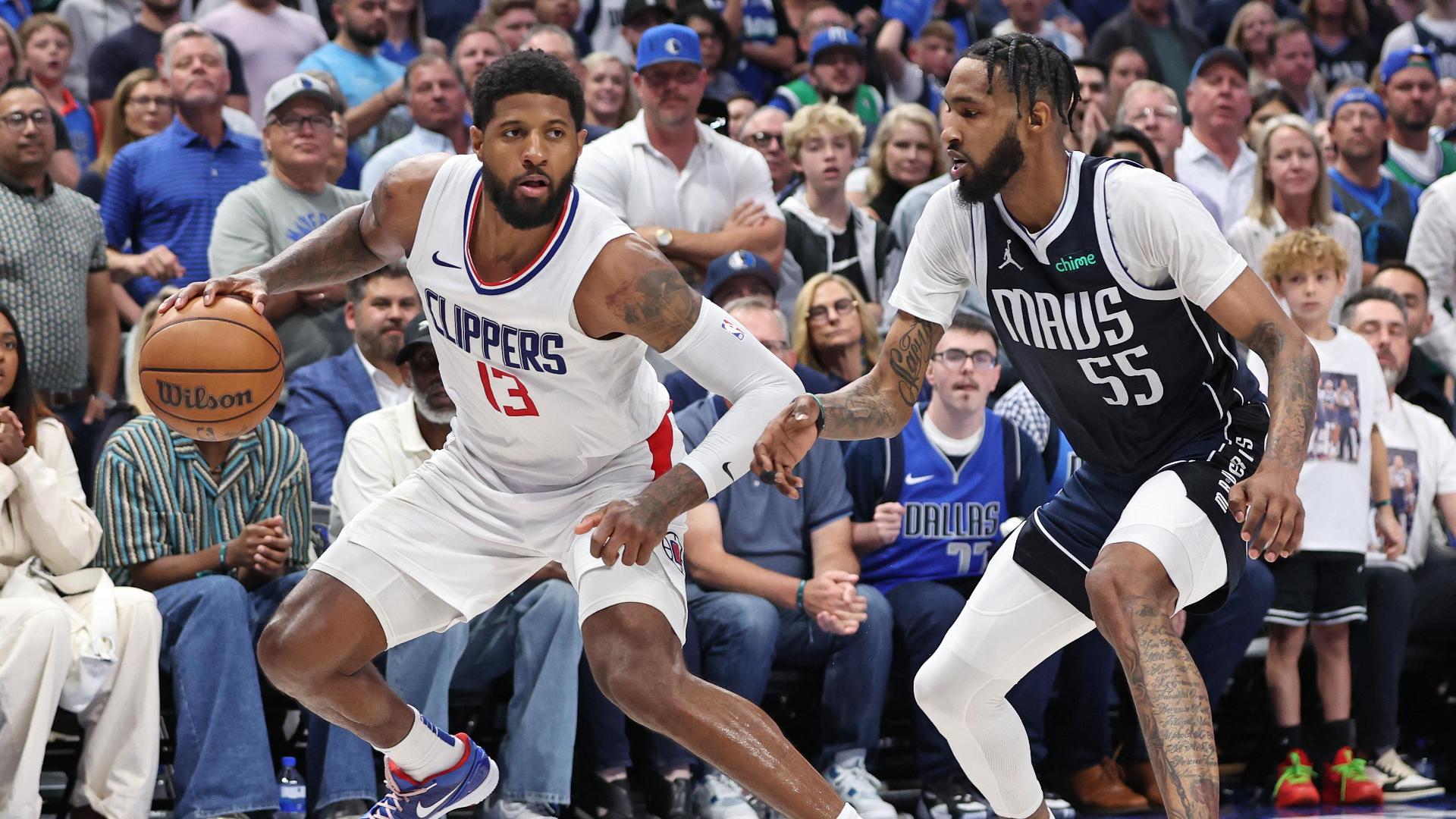 Paul George  James Harden help Clippers hang on beat Mavs 116-111 after blowing 31-point lead