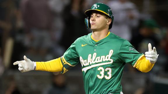 JJ Bleday crushes pair of dingers for the A's