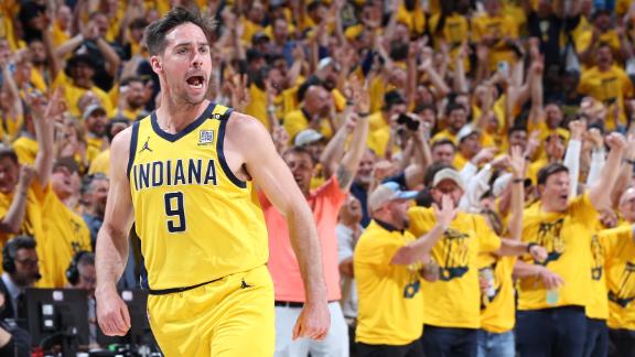 Pacers celebrate 1st playoff series victory in a decade  beating Bucks 120-98 in Game 6