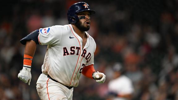 Singleton homers  Altuve adds 3 hits as Astros take series with 8-2 win over Guardians