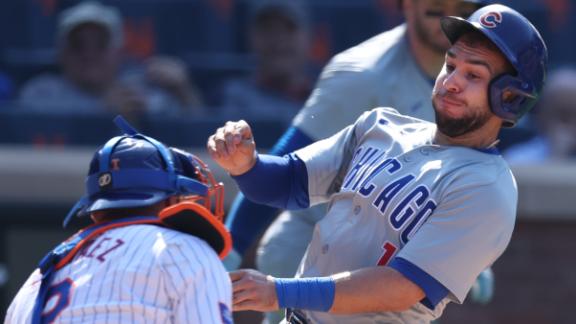 Cubs-Mets gets a little wild in 11th thanks to crazy play at the plate