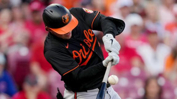 Means tosses seven shutout innings in season debut  Orioles beat Reds 2-1