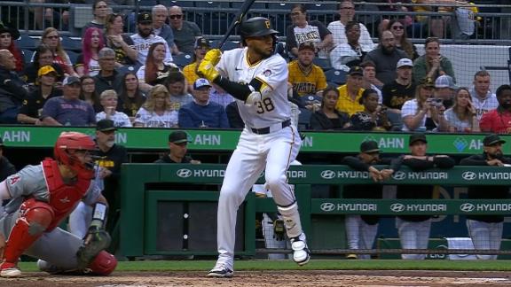 Edward Olivares  grand slam and Mitch Keller s complete game lead Pirates over Angels 4-1