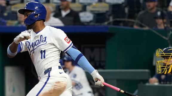 Michael Massey  Maikel Garcia key a 7th-inning rally for the Royals in a 3-2 win over the Brewers