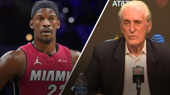 Pat Riley: Jimmy Butler should keep his mouth shut if he isn't playing