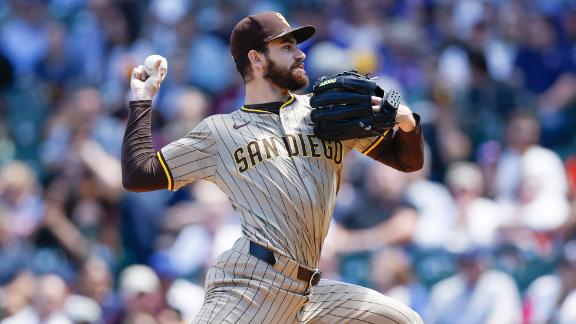 Cease  2 relievers combine on 1-hitter as Padres beat Cubs 3-0