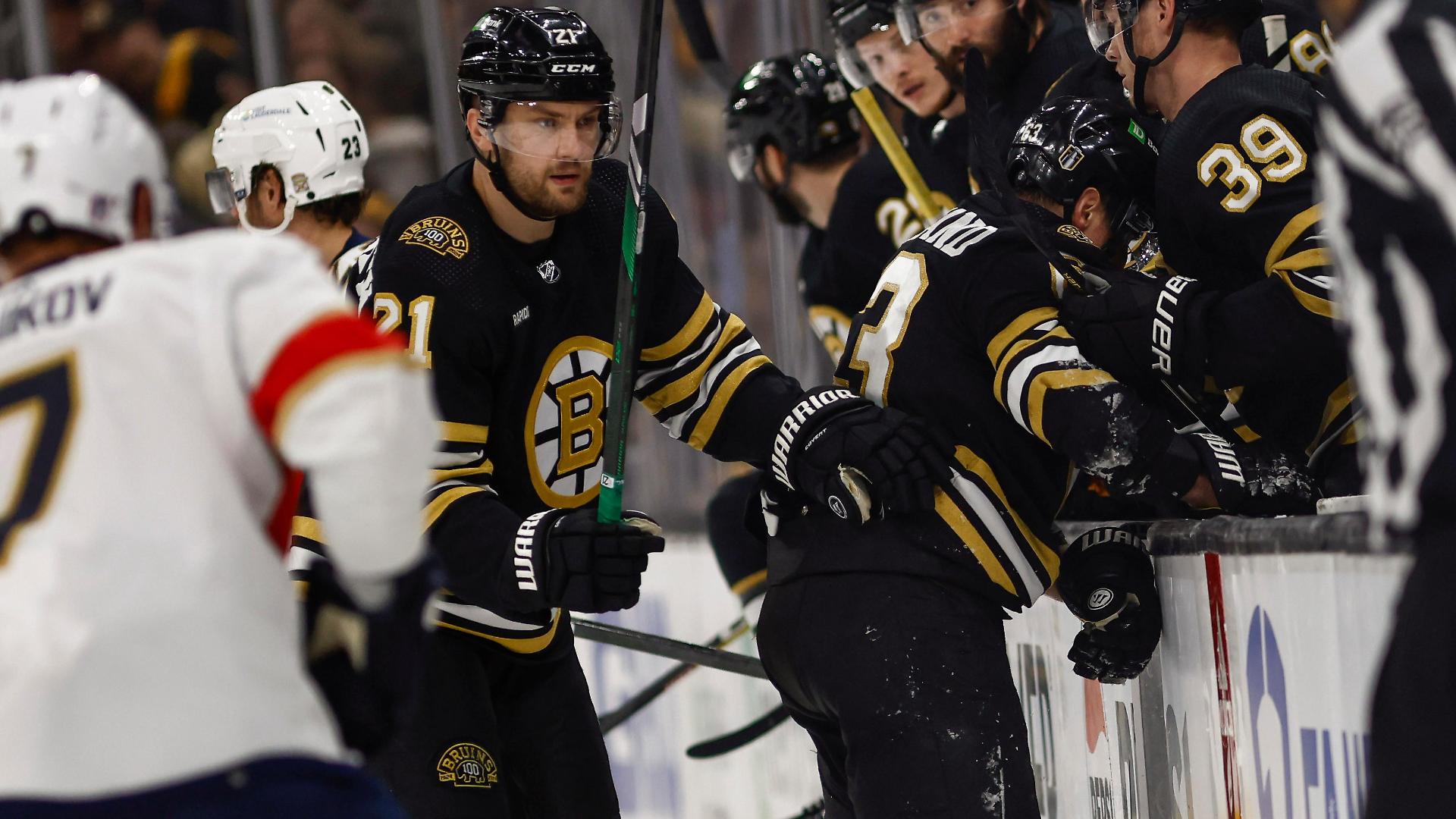 Bruins' Brad Marchand game-time decision for Game 6 vs. Panthers