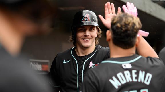 Diamondbacks avoid a sweep with a 9-2 victory on an unusually sloppy day for the Orioles