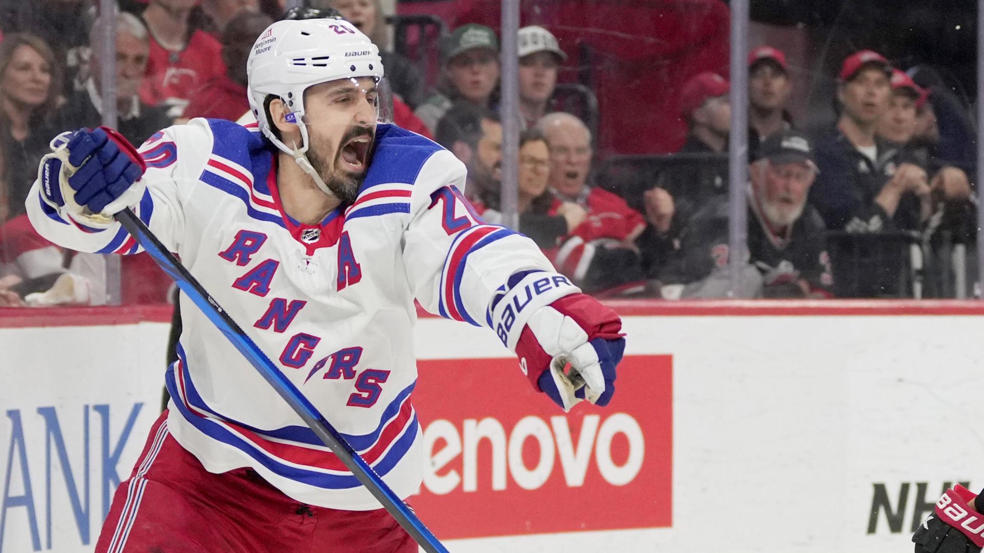 Kreider s 3rd-period hat trick lifts Rangers into Eastern Conference Final with win over Hurricanes