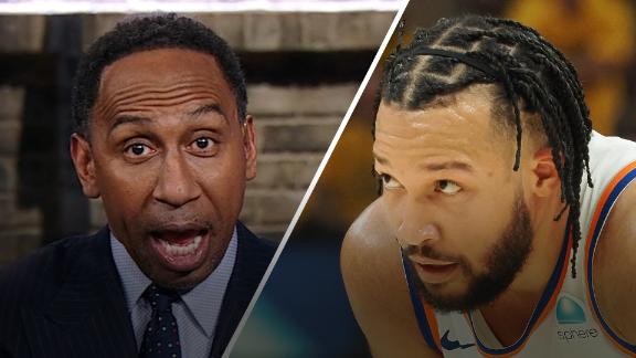 An animated Stephen A. Smith looks ahead to the New York Knicks' pivotal Game 7 vs. the Pacers on Sunday.