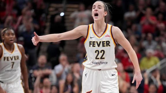 Caitlin Clark overcomes injury  but Harris shines late to give Sun 88-84 win over winless Fever
