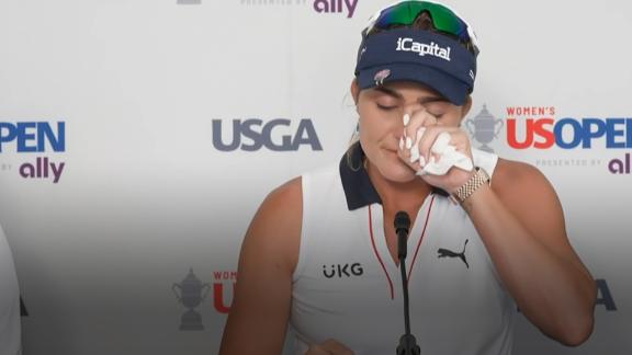 Thompson has tearful exit at U.S. Women's Open