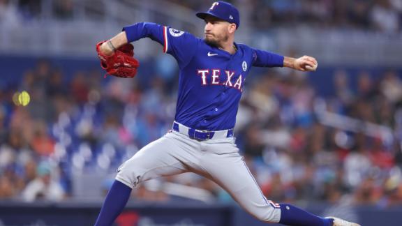 Rangers blank Marlins 6-0 for second consecutive shutout win