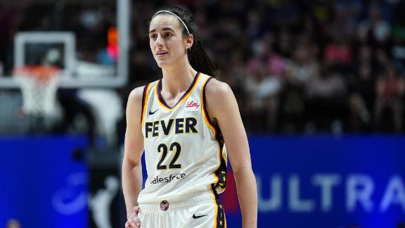 Caitlin Clark held to 10 points in Fever's loss to Sun