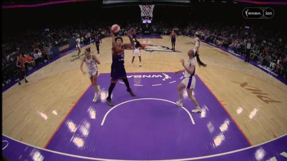 Kahleah Copper scores 11 of her 24 points in the third quarter  the Mercury beat the Sparks 92-78
