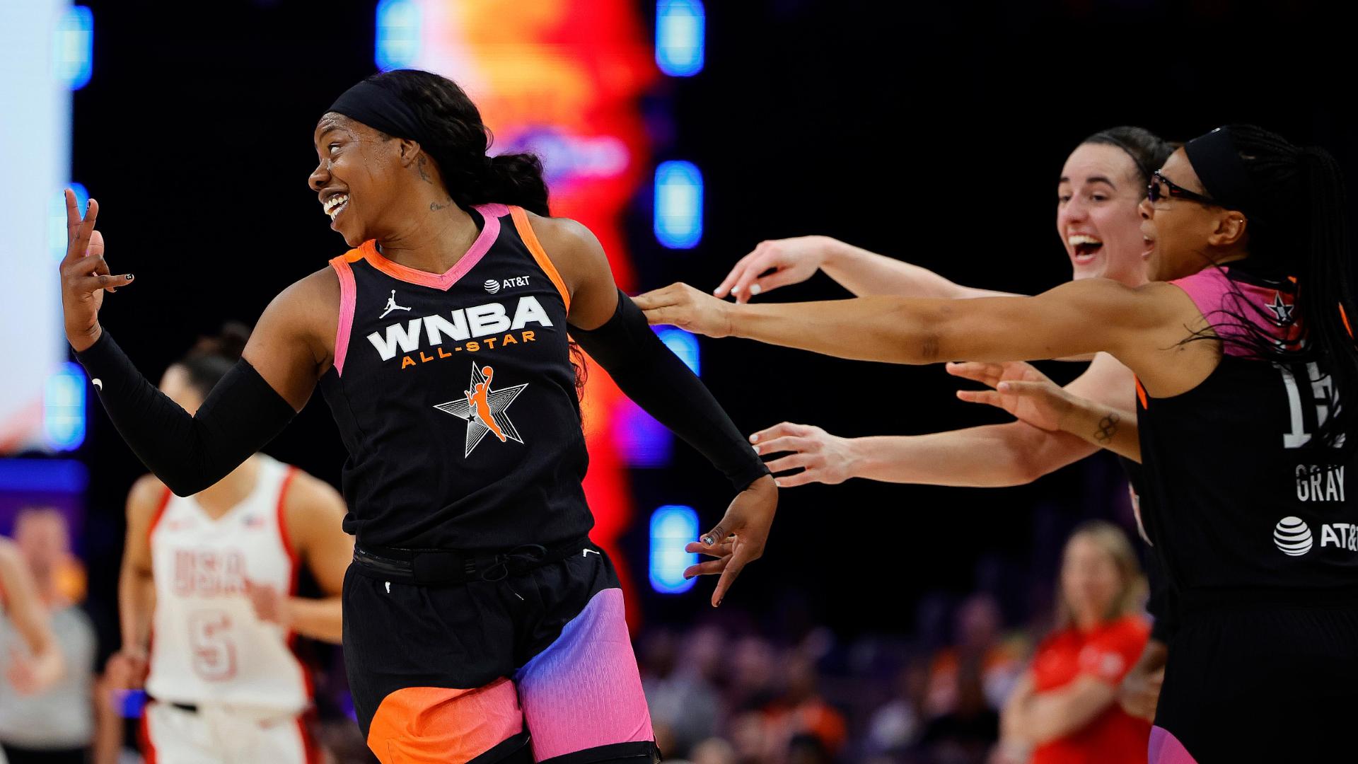 Team USA vs Team WNBA Game Highlights (7/20/24) Caitlin Clark and