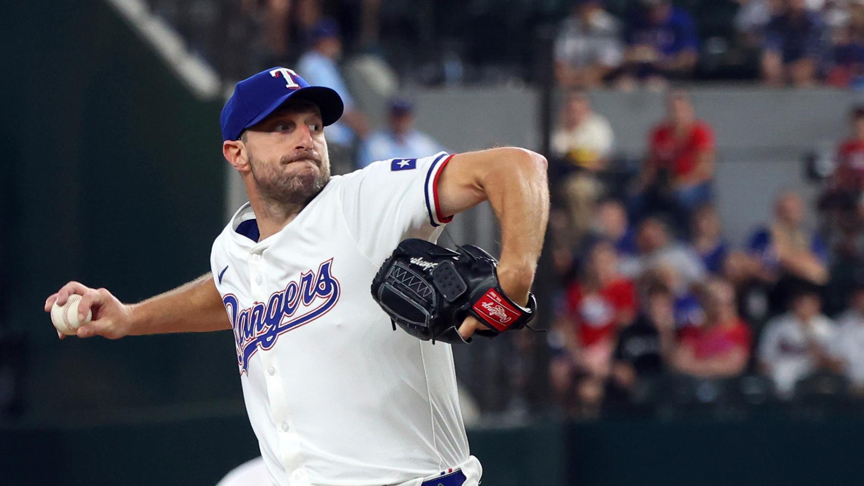 Scherzer takes over 10th on career Ks list and Semien homers as Rangers beat White Sox 2-1