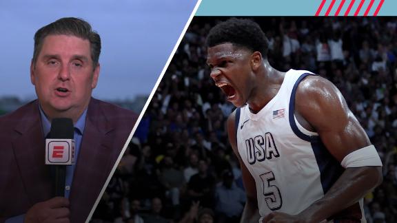 Brian Windhorst and the "NBA Today" crew debate who the biggest NBA star at the Olympics will be.