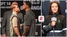 La mexicana seal que es importante, y un reto, para los peleadores de UFC saltar al octgono en la misma noche que el boxeador como parte del festejo de la Independencia de Mxico en Las Vegas.