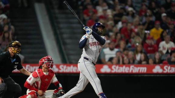 Astros Beat Angels 5-3, Verlander Earns Win