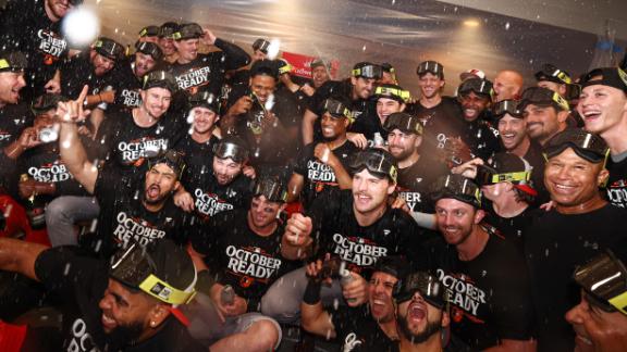 Orioles clinch second straight playoff trip