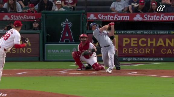 Jacob deGrom pitches 4 solid innings and the Texas Rangers hit 4 homers in a 5-2 win over the Angels