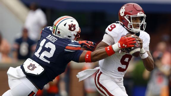 Oklahoma 27 21 Auburn 29 Sep 2024 Game Recap ESPN AU
