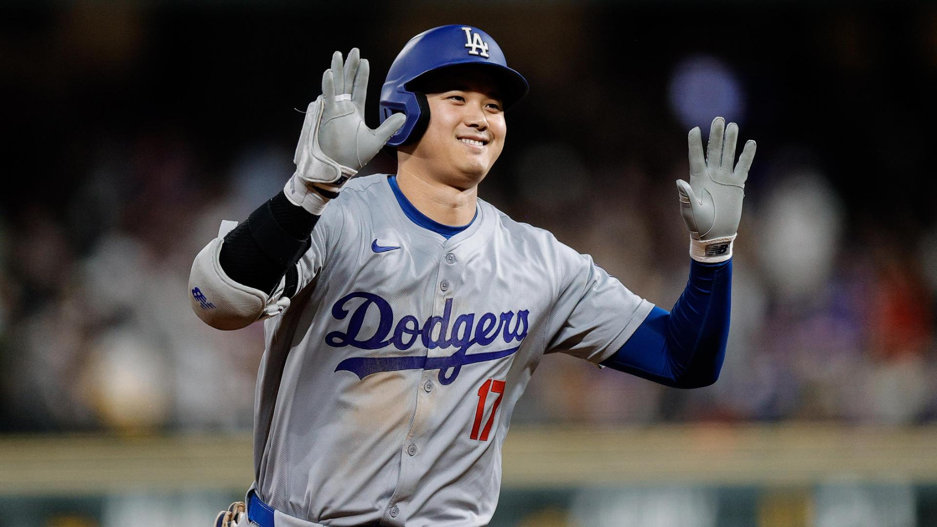 Ohtani launches homer No  54  steals 57th base as NL West-champion Dodgers power by Rockies 11-4